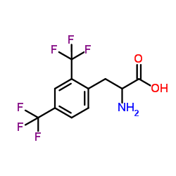 2,4-BIS(TRIFLUOROMETHYL)-DL-PHENYLALANINE结构式