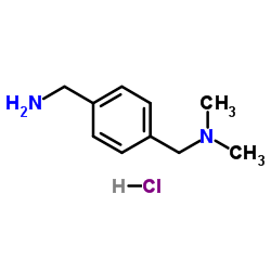 1-(4-(甲基)苯基)-N,N-二甲基甲胺盐酸盐结构式