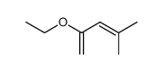 2-Ethoxy-4-methyl-1,3-pentadien Structure