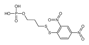 2,4-DINITROPHENYL 3-PHOSPHOPROPYL DISULFIDE结构式