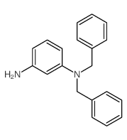 1,3-Benzenediamine,N1,N1-bis(phenylmethyl)- structure