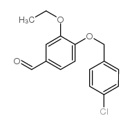 4-[(4-CHLOROBENZYL)OXY]-3-ETHOXYBENZALDEHYDE Structure