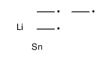 lithium,triethyltin Structure