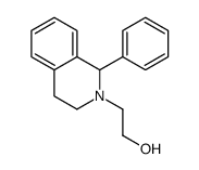 2-(1-苯基-3,4-二氢-1H-异喹啉-2-基)-乙醇结构式