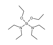 bis(diethylamino)diethoxysilane结构式