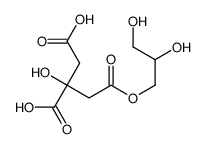 柠檬酸单甘油酯结构式