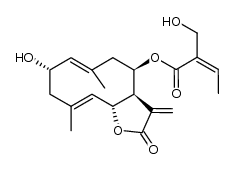 去乙酰锯齿泽兰内酯结构式