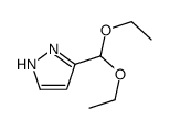 5-(diethoxymethyl)-1H-pyrazole Structure