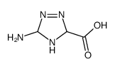 5-amino-4,5-dihydro-3H-1,2,4-triazole-3-carboxylic acid Structure