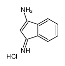 3-iminoinden-1-amine,hydrochloride Structure