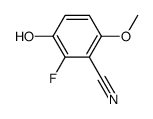 2-fluoro-3-hydroxy-6-methoxybenzonitrile结构式