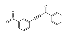 3-(3-nitrophenyl)-1-phenylprop-2-yn-1-one Structure