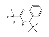 N-[(1R)-2,2-dimethyl-1-phenylpropyl]-2,2,2-trifluoroacetamide Structure