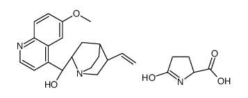 5-oxo-L-proline, compound with (8α,9R)-6'-methoxycinchonan-9-ol (1:1) picture