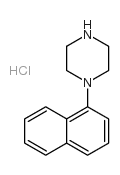 1-(1-萘基)哌嗪·盐酸结构式