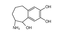 (5S,6R)-6-amino-6,7,8,9-tetrahydro-5H-benzo[7]annulene-2,3,5-triol结构式