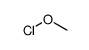 次氯酸甲酯结构式