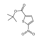 tert-butyl 5-nitrothiophene-2-carboxylate Structure