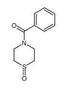 4-benzoyl-thiomorpholine 1-oxide Structure