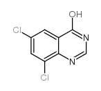 6,8-二氯-4-羟基喹唑啉结构式