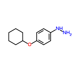 [4-(Cyclohexyloxy)phenyl]hydrazine Structure