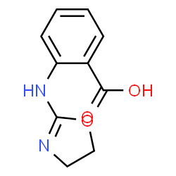 Benzoic acid, 2-[(4,5-dihydro-2-oxazolyl)amino]- (9CI)结构式