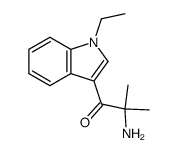 1-Propanone,2-amino-1-(1-ethyl-1H-indol-3-yl)-2-methyl-(9CI) picture