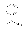 2-(1-METHYLHYDRAZINO)PYRAZINE Structure