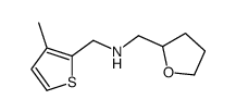 2-Furanmethanamine,tetrahydro-N-[(3-methyl-2-thienyl)methyl]-(9CI) Structure