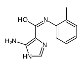 1H-Imidazole-4-carboxamide,5-amino-N-(2-methylphenyl)-(9CI) picture