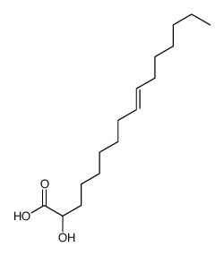 2-hydroxyhexadec-9-enoic acid Structure