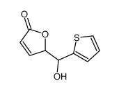 2-[hydroxy(thiophen-2-yl)methyl]-2H-furan-5-one Structure