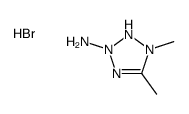 1,5-dimethyl-1,2-dihydrotetrazol-1-ium-3-amine,bromide结构式