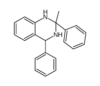 2-methyl-2,4-diphenyl-3,4-dihydro-1H-quinazoline Structure