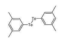 bis(3,5-dimethylphenyl) ditelluride结构式