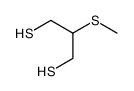 2-methylsulfanylpropane-1,3-dithiol结构式