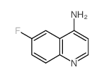 4-氨基-6-氟喹啉结构式