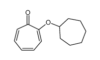 2-(cycloheptyloxy)tropone结构式