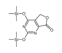 2,4-bis(trimethylsilyloxy)-5H-furo[3,4-d]pyrimidin-7-one结构式