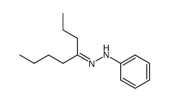 octan-4-one phenylhydrazone Structure