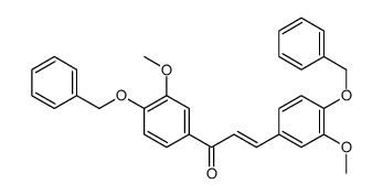 1,3-bis(3-methoxy-4-phenylmethoxyphenyl)prop-2-en-1-one Structure