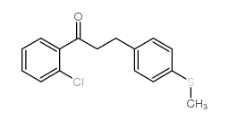 2'-CHLORO-3-(4-THIOMETHYLPHENYL)PROPIOPHENONE图片