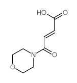 (E)-4-morpholin-4-yl-4-oxo-but-2-enoic acid picture