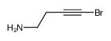 4-bromobut-3-yn-1-amine Structure