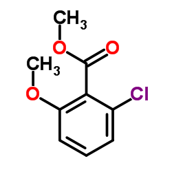 Methyl 2-chloro-6-methoxybenzoate Structure