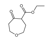 Ethyl 5-Oxooxepane-4-Carboxylate Structure