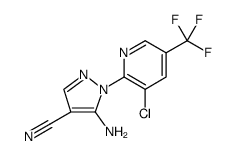 5-amino-1-[3-chloro-5-(trifluoromethyl)-2-pyridinyl]-1H-pyrazole-4-carbonitrile picture