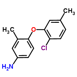 4-(2-Chloro-5-methylphenoxy)-3-methylaniline结构式