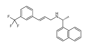 1-Naphthalenemethanamine, α-methyl-N-[(2E)-3-[3-(trifluoromethyl)phenyl]-2-propen-1-yl]-, (αR) picture