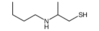 2-(butylamino)propane-1-thiol结构式